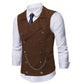 🔥Zeitlich begrenztes Angebot – 50% Rabatt! Herren Casual Retro Slim-Fit Weste für Anzug oder Smoking👔