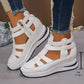 ⏰-50% RABATT: Federleichte Keilsandalen für endlose Beine!👟✨