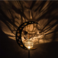 ✨🔥Skurrile Mond- und Feen-Solargartenleuchte🌙