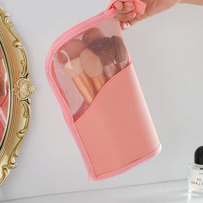 ✨Upright Standing Makeup Brush Bag💅💞
