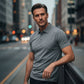 ✨🔥Herren schnell trocknendes Kurzarm-Hemdchen-Shirt mit Reverskragen