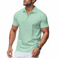✨🔥Herren schnell trocknendes Kurzarm-Hemdchen-Shirt mit Reverskragen