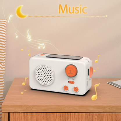 🔥Notfall-Solarradio mit Handkurbel, Taschenlampe und Powerbank📻 – perfekt für Ihr nächstes Abenteuer oder Ihr Notfallset.