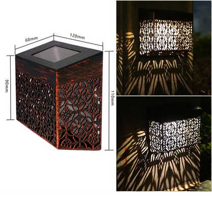 ✨🔥Solarbetriebene LED-Wandleuchte für Wege und den Garten💡