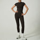 👚 50% RABATT! 🏃 Zweiteiliges Sportoutfit aus Baumwolle für Damen – Bequemes Oberteil & Leggings, Perfekt für Training & Freizeit 💪