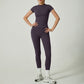 👚 50% RABATT! 🏃 Zweiteiliges Sportoutfit aus Baumwolle für Damen – Bequemes Oberteil & Leggings, Perfekt für Training & Freizeit 💪