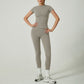 👚 50% RABATT! 🏃 Zweiteiliges Sportoutfit aus Baumwolle für Damen – Bequemes Oberteil & Leggings, Perfekt für Training & Freizeit 💪