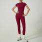 👚 50% RABATT! 🏃 Zweiteiliges Sportoutfit aus Baumwolle für Damen – Bequemes Oberteil & Leggings, Perfekt für Training & Freizeit 💪