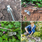 🌿 50% RABATT! 🔨 Robuster Gartenhacken aus Edelstahl – Handgeführtes Unkrautentfernungswerkzeug, Ideal für Bodenlockerung & Wurzelentfernung 🧤