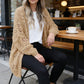 ✨🔥Locker sitzende Strickjacke für Damen mit offener Vorderseite💞
