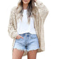 ✨🔥Locker sitzende Strickjacke für Damen mit offener Vorderseite💞