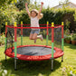 ✨🔥4,6-Fuß-Kindertrampolin mit Sicherheitsnetz💞
