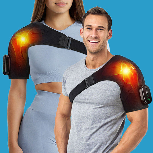 ✨🔥Heated Shoulder Brace with Vibration for Men & Women