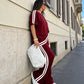 ✨🔥Women's Striped Top & Wide-Leg Pants Set