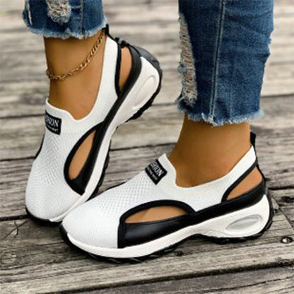 ✨👟Atmungsaktive Slip-On-Schuhe mit Ausschnitten für Damen