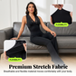 ✨🔥Eleganter Jumpsuit mit V-Ausschnitt, Spitzenverzierung und ausgestelltem Bein🖤