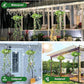 ☀️ 50 % Rabatt – Solar-Efeu-Lichterkette mit künstlichen Blättern – wasserdicht, 8 Beleuchtungsmodi & flexibel – perfekt für Garten, Balkon & Wanddekoration 🌿💡
