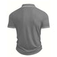 👕 50% RABATT! 🌞 Lässiges Sommer-Polohemd mit Kurzen Ärmeln – Atmungsaktive Baumwolle, Moderne Passform & Ideal Für Freizeit & Arbeit 💼