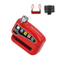 🔒 50% RABATT! 🏍️ Diebstahlsicheres Scheibenschloss mit Alarm 110 dB – Wasserdicht, einfache Bedienung & perfekter Schutz für Motorrad & Roller ✨