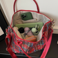 ✨🔥Damen Shopper mit Karomuster aus PVC