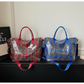 ✨🔥Damen Shopper mit Karomuster aus PVC