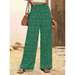 👖⏰Damenhose mit gerafftem Bund und weitem Schnitt