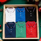 👔Golf-Freizeit-Set: 2 Atmungsaktive Kurzarmhemden mit Kragen für Herren | 50% im Sommer-Sale