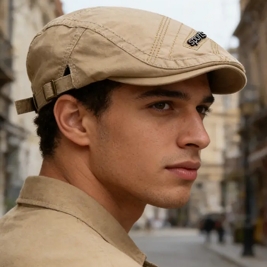 🧢 LIMITIERTES 2026-ANGEBOT: 50% RABATT! 🍂 Klassische Schiebermütze (Ivy-Cap) für alle Jahreszeiten – Atmungsaktiv, Mit Seitlicher Schnalle & Zeitloses Design ☀️