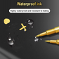 ✨🔥Wasserfeste, schnell trocknende Metallic-Marker