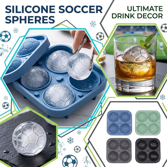 ✨🔥Eisballform aus Silikon in Fußballform⚽