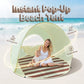⛺️🔥Leichtes Pop-up-Strandzelt☀️