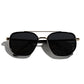 ☀️🕶️Geometric Frame Double Beam Polarized Sunglasses