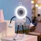 📢Mid-Season Sale: −50% nur für kurze Zeit⏰🤖 LED-Handventilator mit digitaler Anzeige – niedliches Roboter-Design, für Schreibtisch & unterwegs, ideal für heiße Tage 🌬️✨