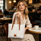 👜 50% RABATT! 👛 Elegante Spitzen-Tote-Bag mit Großem Fassungsvermögen – Stilvolles Design, Robuste Verarbeitung & Ideal Für Einkäufe, Strand & Alltag 🏖️