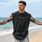 ✨🎽 Herren Vintage-Tanktop im Acid-Wash-Look – leicht, locker geschnitten & maskulin – ideal für Sport, Freizeit & heiße Tage