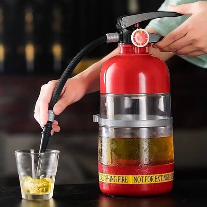 ✨🧯Beliebter Bierkübel im Feuerlöscher-Design – Handdruck-Zapfanlage – ideal für Public Viewing & Fussballpartys🍻⚽