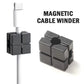 Magnetische, selbstklebende Kabelclips