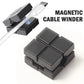 Magnetische, selbstklebende Kabelclips