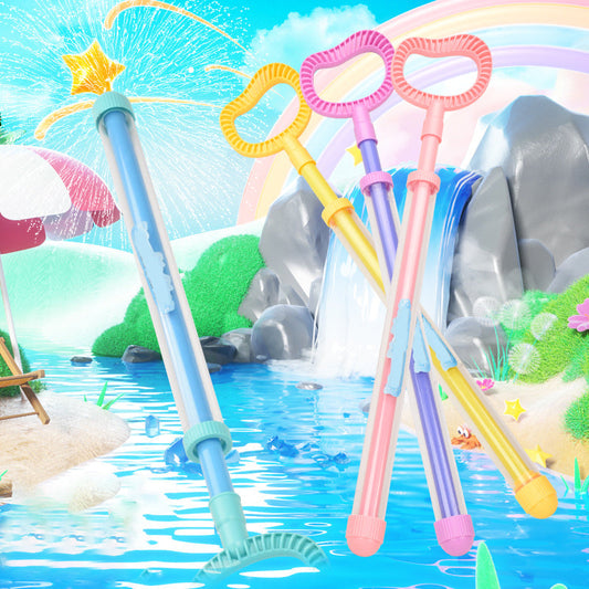 🌈Wasserpistole mit Pumpmechanismus für Kinder
