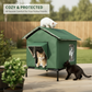 🏠 Nur für kurze Zeit: 50% Rabatt+Versandkostenfrei! 🐈 Erhöhtes Outdoor-Katzenhaus für jedes Wetter – Wasserdicht, isoliert, faltbar 🌧️