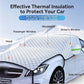 🚗🛡️ 50% RABATT! Dicke Halbgarage Autoabdeckung – Sonnen- & Schneeschutz – Isolierend, wasserdicht & perfekt für Frontscheibe, Motorhaube & Dach ❄️☀️