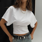 👚 50% RABATT! ☀️ Damen Sommer Chic – Tailliertes T-Shirt – Figurbetont, luftig & vielseitig für warme Tage 🌸