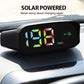 🚗Solarbetriebener Auto-HUD-Tachometer