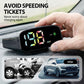 🚗Solarbetriebener Auto-HUD-Tachometer