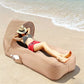 🪑 50% RABATT! ☀️ Aufblasbarer Strandliege-Luftsessel mit Sonnenschutz – Leicht, kompakt & perfekt für Strand, Pool oder Camping 🌊