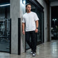 Oversize-T-Shirt für Herren mit überschnittenen Schultern