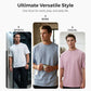 Oversize-T-Shirt für Herren mit überschnittenen Schultern