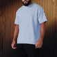 Oversize-T-Shirt für Herren mit überschnittenen Schultern