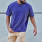Oversize-T-Shirt für Herren mit überschnittenen Schultern