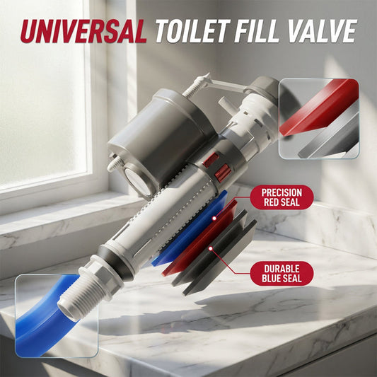 🚽🔥Universeller, einstellbarer Wasserzulaufhahn für Toiletten